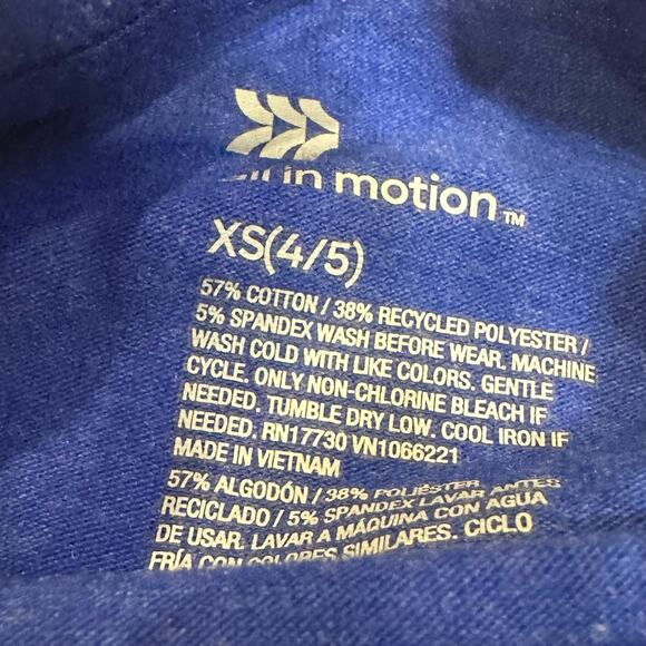 Bundle of All in Motion T-Shirts sz XS (4-5) Short Sleeve Tee Bundle - Picture 6 of 11